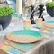 168PCS Pink and Gold-Pastel Party Supplies, Severs 24 Disposable Party Dinnerware Include Paper Party Plates, Cups, Napkins, Straw, Wooden Fork Spoon for Wedding, Rainbow Party, Birthday Baby Shower
